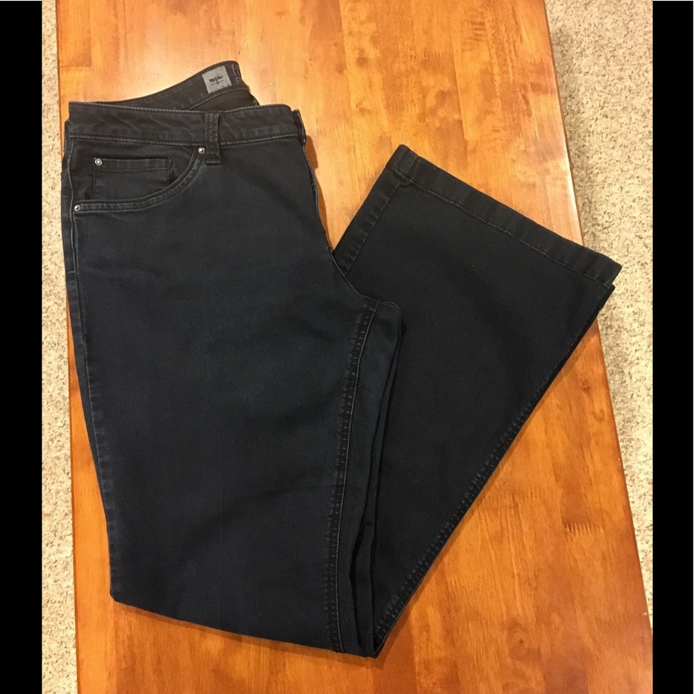 Mossimo Flare Black Jeans
